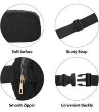Load image into Gallery viewer, Black Belt Bag