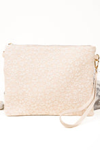 Load image into Gallery viewer, BE CLEVER MEADOW BEIGE CROSSBODY CLUTCH