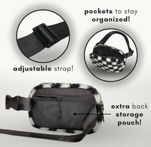 Load image into Gallery viewer, Checkered belt bag
