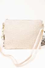 Load image into Gallery viewer, BE CLEVER MEADOW BEIGE CROSSBODY CLUTCH
