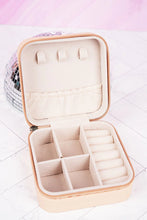 Load image into Gallery viewer, COTTON CANDY CHECK SMALL TRAVEL JEWELRY BOX
